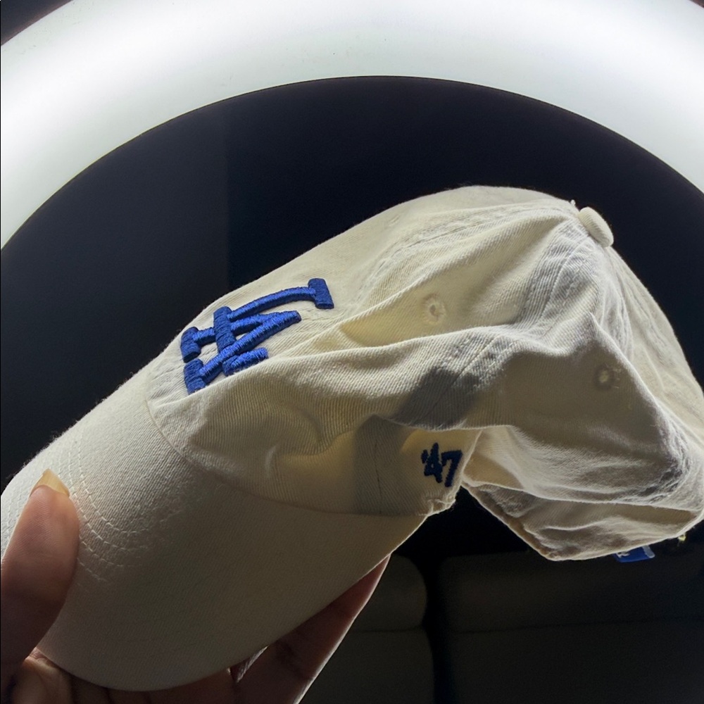 LA Hat 🧢 Cap (adjustable cap) stained as pictured SAME DAY SHIP - Picture 6 of 8